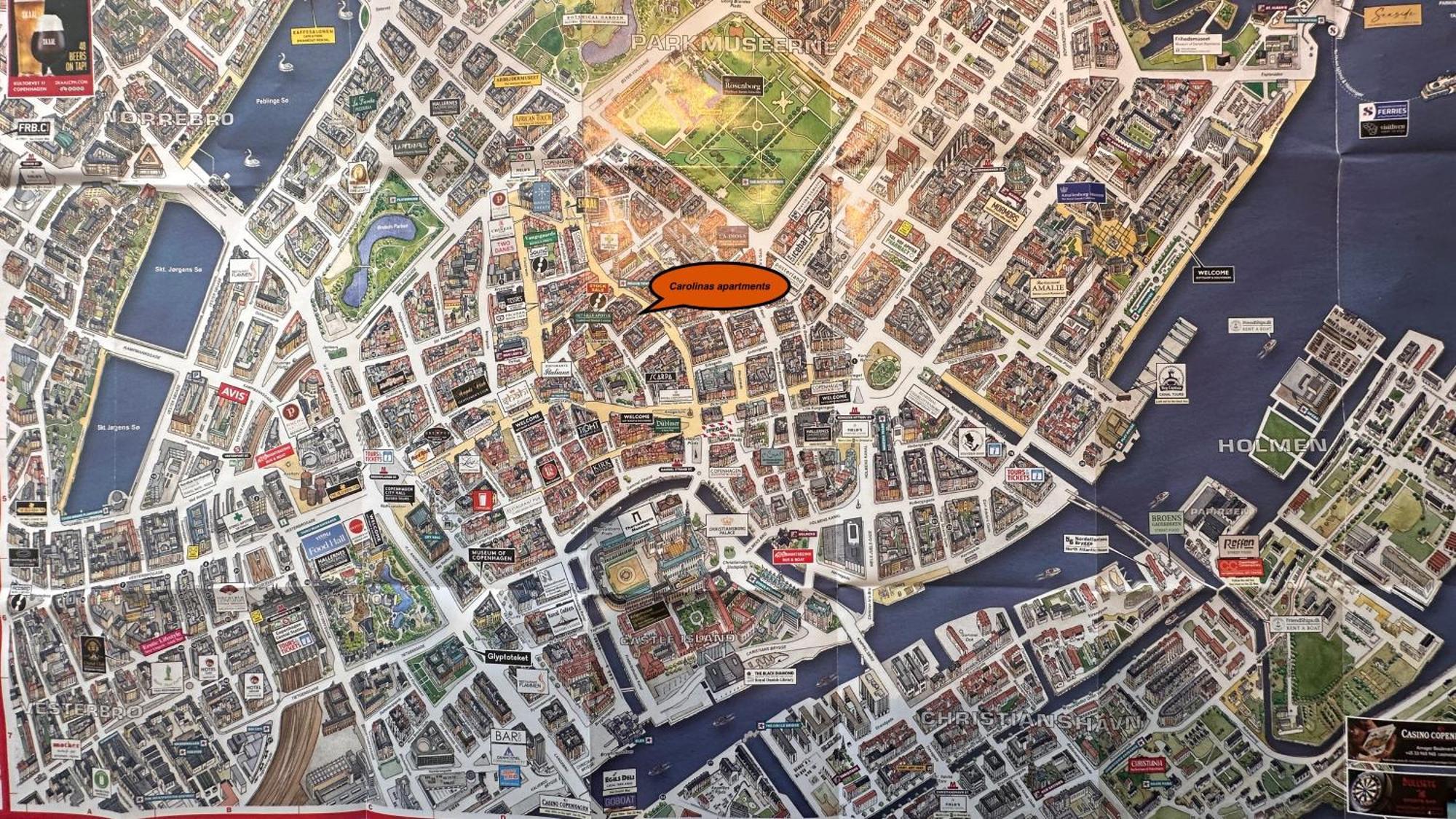 Lovstraede Apartments From 1 To 6 - Carolinas Apartments København Ngoại thất bức ảnh